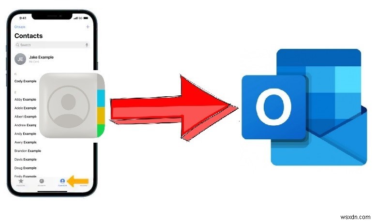 चरण-दर-चरण मार्गदर्शिका:अपने iPhone संपर्कों को आसानी से Outlook में आयात करें 