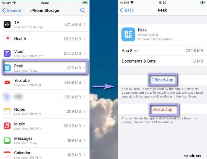 अपने iPhone को साफ़ करें:अप्रयुक्त ऐप्स और मुफ़्त स्टोरेज को हटाने के लिए सरल कदम 