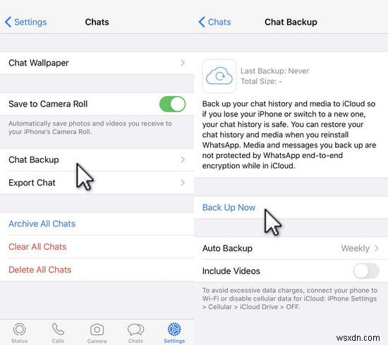 आपके iPhone WhatsApp डेटा का सुरक्षित बैकअप लेने के 3 सिद्ध तरीके 