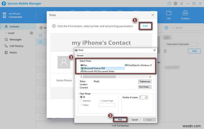अपने iPhone संपर्कों को कैसे प्रिंट करें:3 विश्वसनीय तरीके 