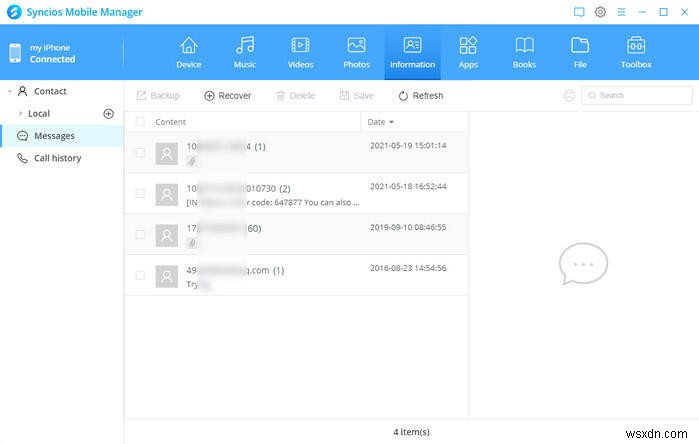 iPhone टेक्स्ट संदेश प्रिंट करें - हटाए गए वार्तालापों सहित - चरण-दर-चरण मार्गदर्शिका 