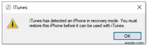  आईट्यून्स से कनेक्ट करें  स्क्रीन पर अटके iPhone का समाधान करें - त्वरित समाधान मार्गदर्शिका 