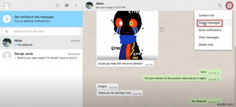 Syncios के साथ WhatsApp फ़ोटो और वीडियो ट्रांसफर करें - तेज़, सुरक्षित और आसान 