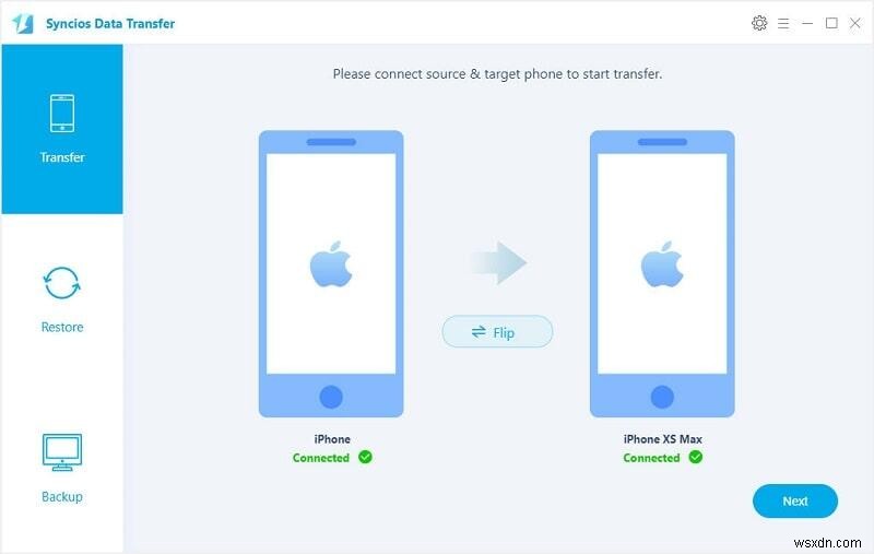 आपके iOS 18 डिवाइस पर निर्बाध एक-क्लिक डेटा स्थानांतरण 