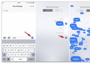 iOS 11 पर iMessage में बबल और स्क्रीन इफ़ेक्ट जोड़ें - एक चरण-दर-चरण मार्गदर्शिका 