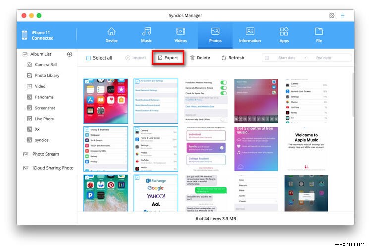 iPhone पर लाइव फ़ोटो निर्यात और आयात करने के लिए आसान मार्गदर्शिका 