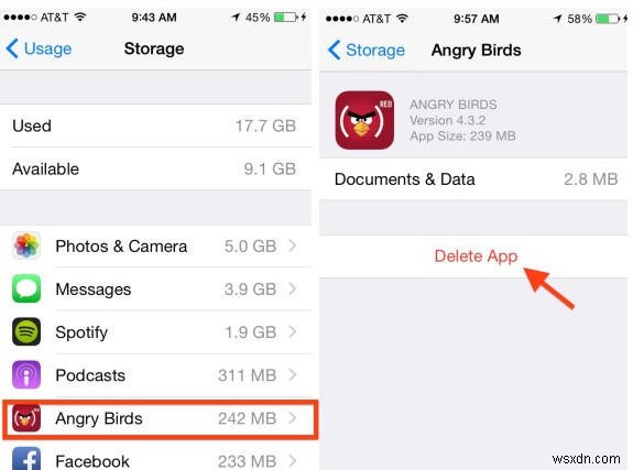 अपने iPhone, iPad और iPod Touch पर जल्दी से जगह कैसे खाली करें 