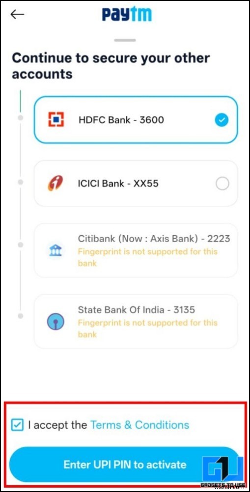 Paytm, PhonePe और Amazon Pay पर फ़िंगरप्रिंट UPI भुगतान सक्षम करें 