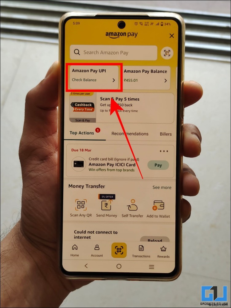 Paytm, PhonePe और Amazon Pay पर फ़िंगरप्रिंट UPI भुगतान सक्षम करें 
