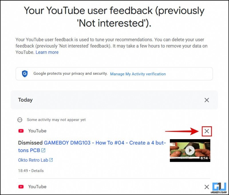 वेब और मोबाइल पर अपनी YouTube  अनुशंसित न करें  सूची से किसी चैनल को कैसे हटाएं 