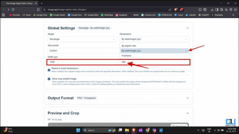 YouTube सामुदायिक पोस्ट पर छवि अपलोड त्रुटियों को ठीक करें (2:5 और 5:2 पहलू अनुपात) 