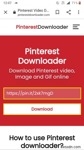 Pinterest वीडियो डाउनलोड करें:सरल, सुरक्षित और निःशुल्क 