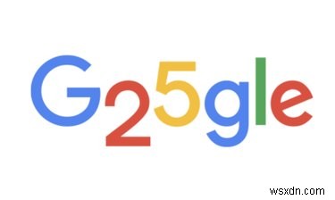 इंटरएक्टिव ईस्टर एग्स और डूडल जर्नी के साथ Google का 25वां जन्मदिन मनाएं 
