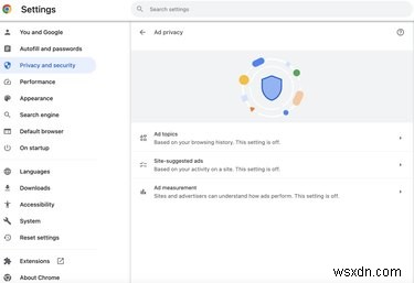 Chrome के विषय API विज्ञापन ट्रैकिंग अक्षम करें:चरण-दर-चरण मार्गदर्शिका 
