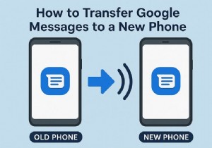 चरण‑दर‑चरण मार्गदर्शिका:Google संदेशों को अपने नए फ़ोन पर स्थानांतरित करें 