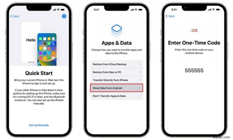 सिम कार्ड का उपयोग किए बिना Android संपर्कों को iPhone में स्थानांतरित करने के 4 विश्वसनीय तरीके 