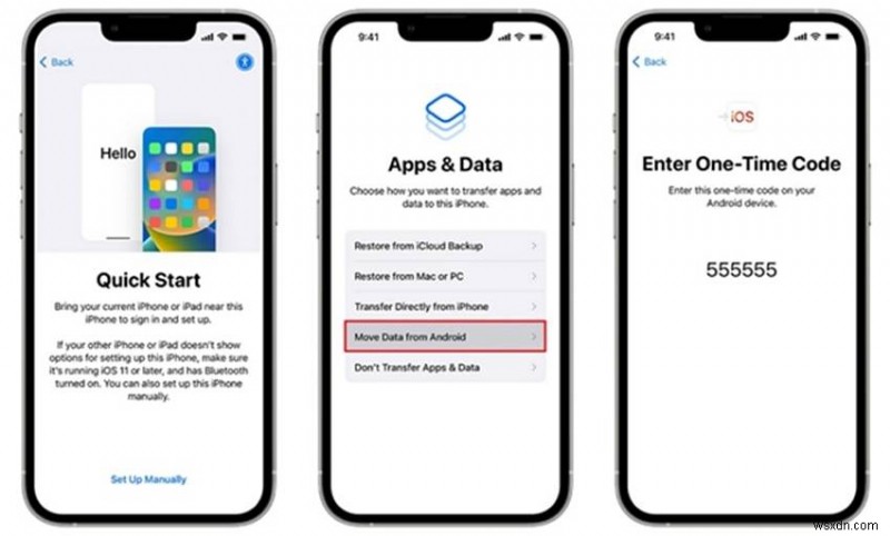 Android संपर्कों को iPhone में स्थानांतरित करें—Google खाते के बिना 4 सुरक्षित तरीके 