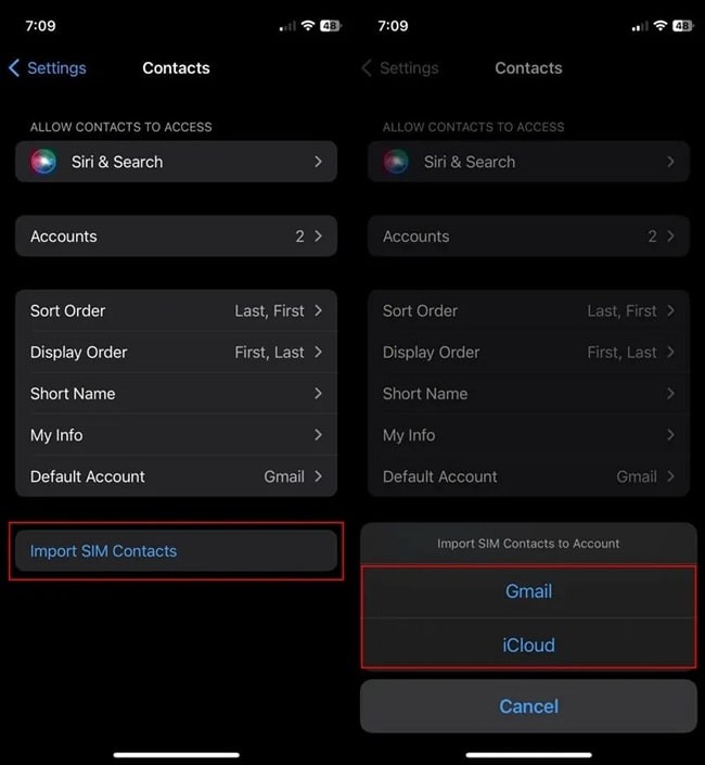 Android संपर्कों को iPhone में स्थानांतरित करें—Google खाते के बिना 4 सुरक्षित तरीके 