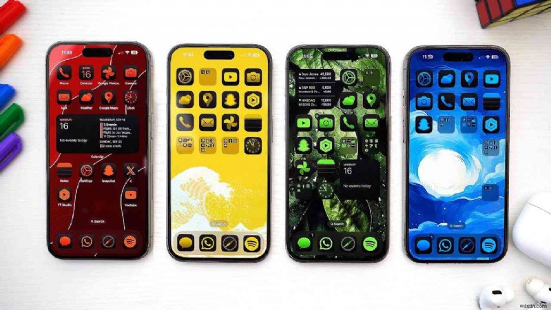 शीर्ष सौंदर्यपूर्ण iPhone होम स्क्रीन लेआउट जो उत्पादकता बढ़ाते हैं 