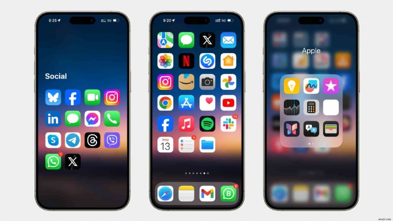 शीर्ष सौंदर्यपूर्ण iPhone होम स्क्रीन लेआउट जो उत्पादकता बढ़ाते हैं 