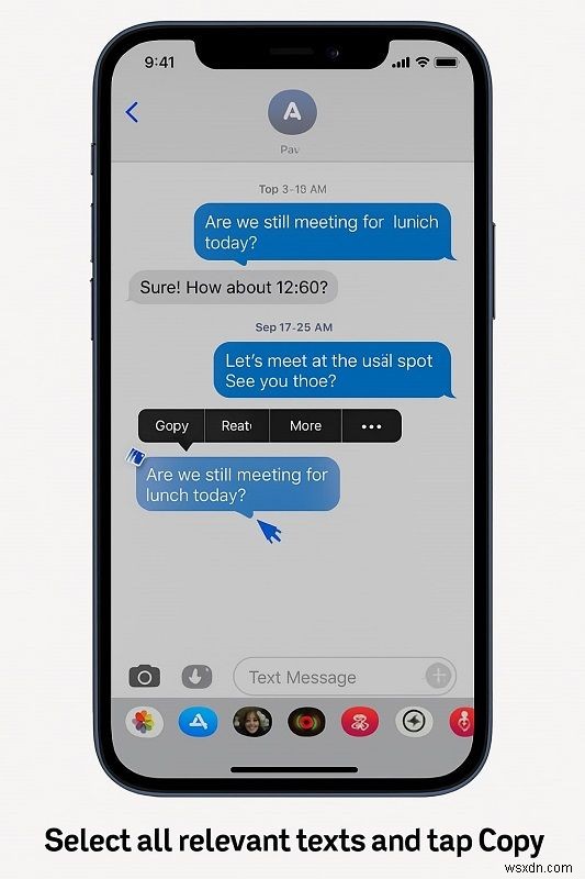 कोर्ट के लिए टेक्स्ट संदेश प्रिंट करना:iPhone और Android उपयोगकर्ताओं के लिए चरण-दर-चरण मार्गदर्शिका 