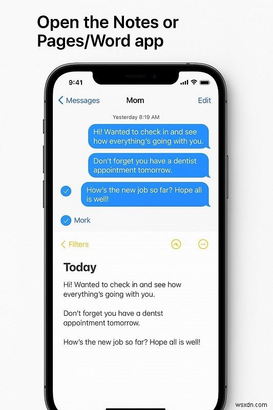 कोर्ट के लिए टेक्स्ट संदेश प्रिंट करना:iPhone और Android उपयोगकर्ताओं के लिए चरण-दर-चरण मार्गदर्शिका 