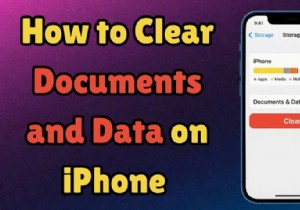 iPhone दस्तावेज़ और डेटा को कुशलतापूर्वक साफ़ करें:एक सिद्ध चरण-दर-चरण मार्गदर्शिका 