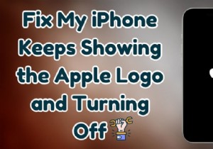 Apple लोगो और बूट लूप पर अटके iPhone को ठीक करें:त्वरित समाधान 