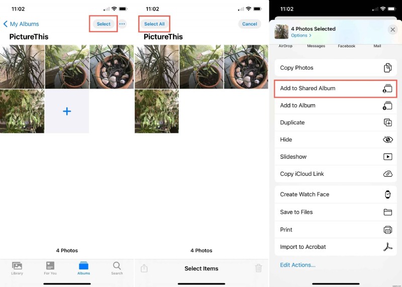 iPhone पर एल्बम कैसे साझा करें:चरण-दर-चरण मार्गदर्शिका 