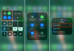 iPhone पर एयरड्रॉप अक्षम करें:बैटरी बचाने और गोपनीयता की रक्षा के लिए सरल कदम 