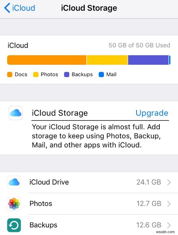 iCloud  अंतिम बैकअप पूरा नहीं हो सका  त्रुटि का समाधान कैसे करें 