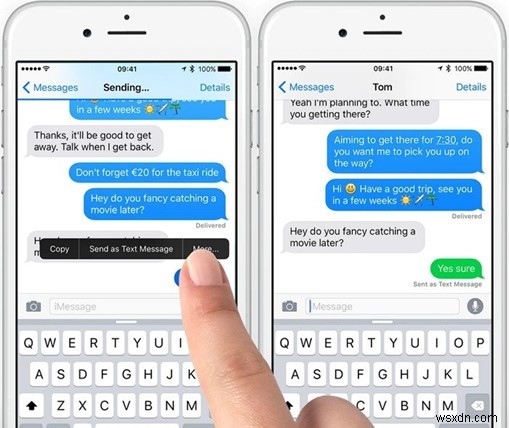 iMessage से SMS पर स्विच करना:एक चरण-दर-चरण मार्गदर्शिका 