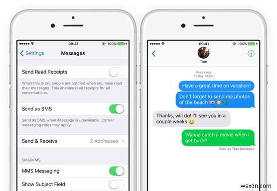 iMessage से SMS पर स्विच करना:एक चरण-दर-चरण मार्गदर्शिका 