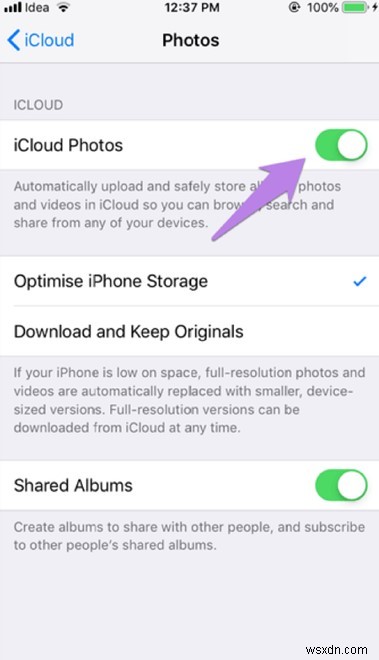 1% पर अटके हुए iCloud फोटो सिंक का समाधान करें - त्वरित, सिद्ध समाधान 