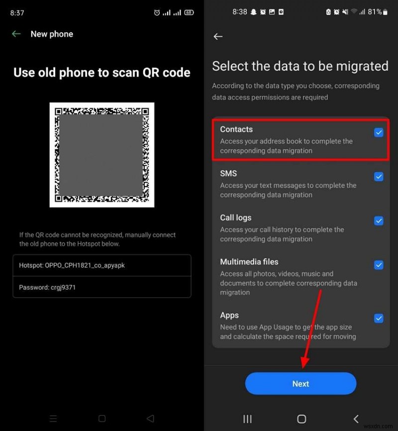 Samsung संपर्कों को OPPO में स्थानांतरित करें:5 सरल तरीके जो काम करते हैं 