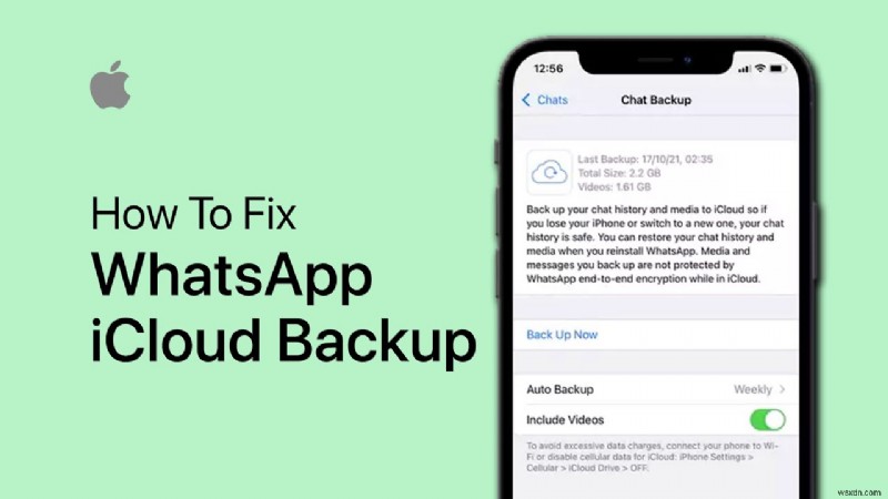 iCloud पर व्हाट्सएप का बैकअप न लेने की समस्या को ठीक करें:7 विश्वसनीय समाधान 