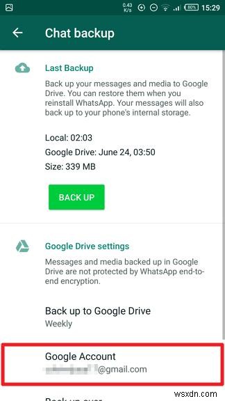 Google ड्राइव पर गुम व्हाट्सएप बैकअप का समाधान करें:चरण-दर-चरण मार्गदर्शिका 