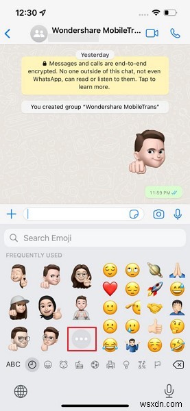 iPhone के लिए WhatsApp पर मेमोजी स्टिकर कैसे भेजें:चरण-दर-चरण मार्गदर्शिका 