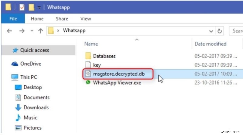 WhatsApp Crypt14 डेटाबेस फ़ाइलों को सुरक्षित रूप से कैसे डिक्रिप्ट और देखें 