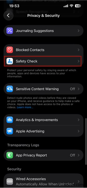अपनी गोपनीयता की रक्षा करें:iPhone की सुरक्षा जांच अनधिकृत ट्रैकिंग को रोकती है 