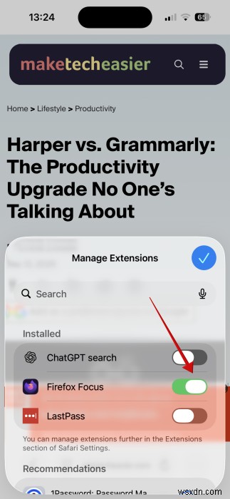 सफ़ारी + फ़ायरफ़ॉक्स फ़ोकस:अंतिम iPhone गोपनीयता सेटअप 