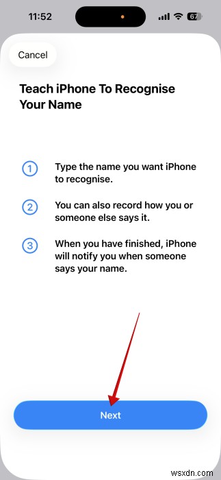 iPhone फ़ीचर:सुनते समय भी जुड़े रहें - नाम पहचान की व्याख्या 