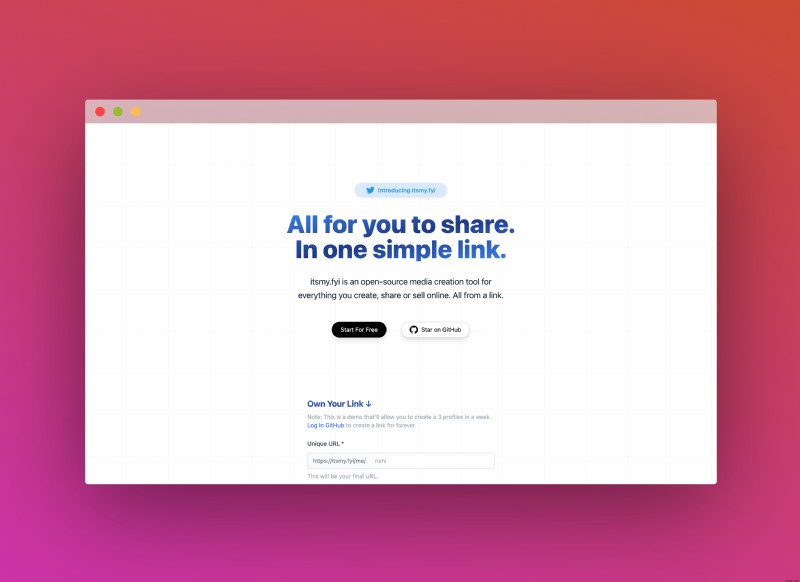 एस्ट्रो, अपस्टैश और गिटहब के साथ एक निःशुल्क, ओपन-सोर्स लिंकट्री विकल्प बनाएं 