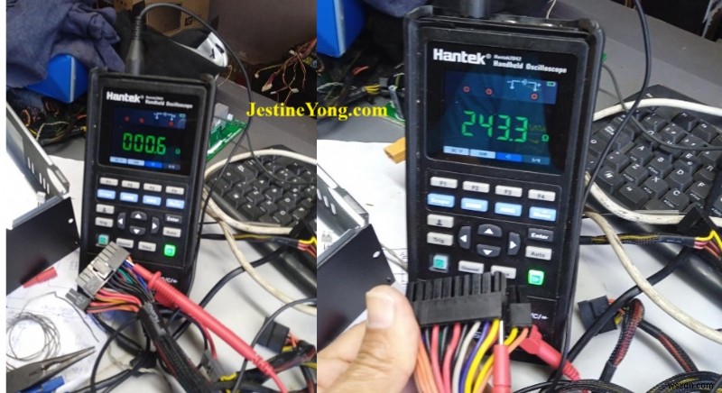 ईवीजीए 500W 80 प्लस बिजली आपूर्ति की प्रमाणित मरम्मत 