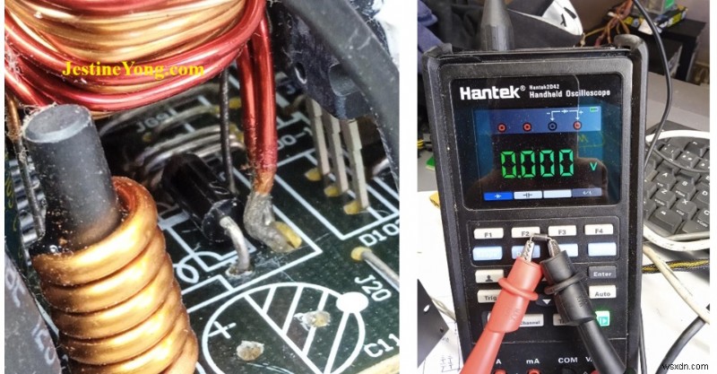 ईवीजीए 500W 80 प्लस बिजली आपूर्ति की प्रमाणित मरम्मत 