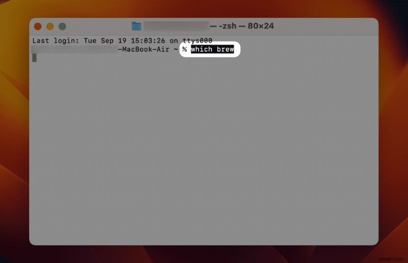 MacOS पर  ब्रू:कमांड नहीं मिला  को ठीक करें - त्वरित होमब्रू पथ रीसेट 