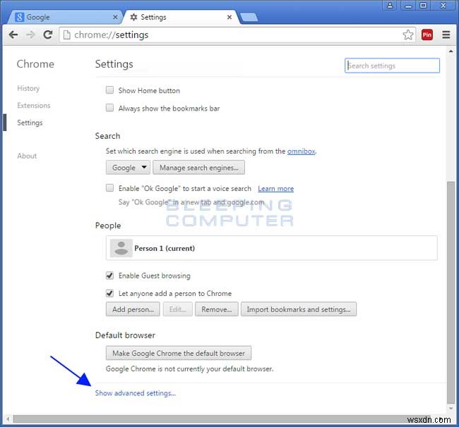 अपने ब्राउज़र से Srctus.xyz सर्च रीडायरेक्ट को सुरक्षित रूप से कैसे हटाएं 