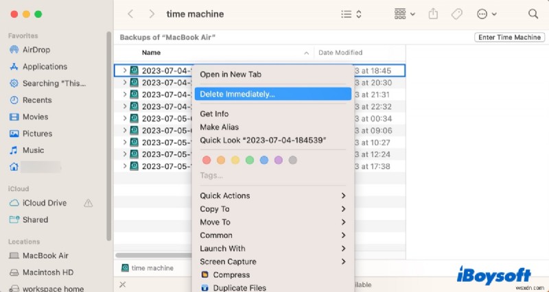 MacOS सोनोमा, वेंचुरा और सिकोइया पर टाइम मशीन बैकअप पूरा नहीं कर सकी त्रुटियों का समाधान करें