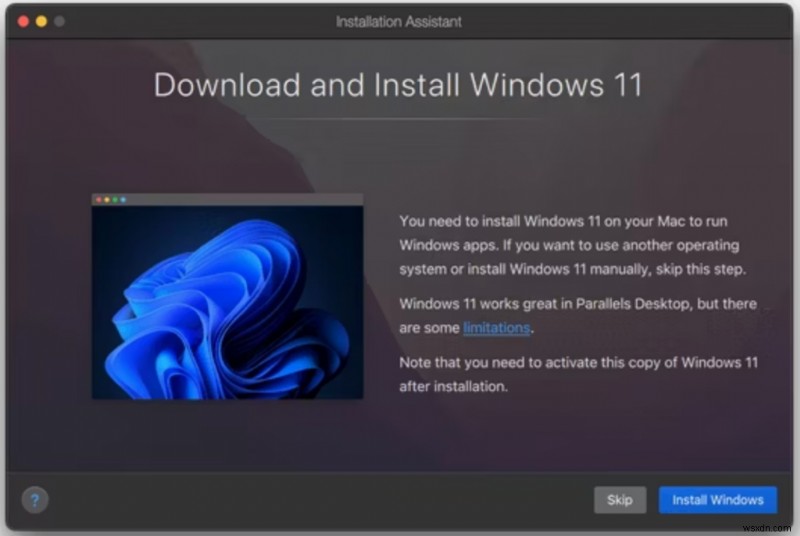 चरण-दर-चरण मार्गदर्शिका:Intel और Apple सिलिकॉन Mac पर Windows 11 स्थापित करें