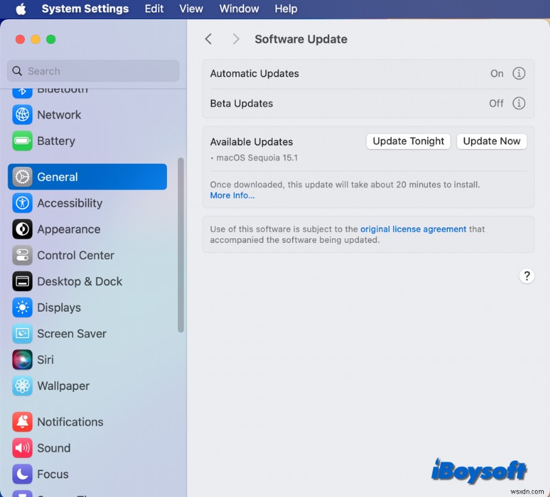MacOS Sequoia में अपडेट करने के बाद अपने Mac की गति बढ़ाएँ 